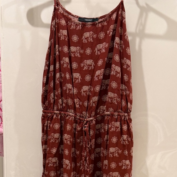 Forever 21 Jumpsuit in Camel - Picture 2 of 4